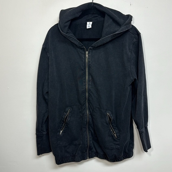 Bp‎ x Claudia Sulewski Stonewashed Full Zip Hoodie Large - Picture 2 of 6